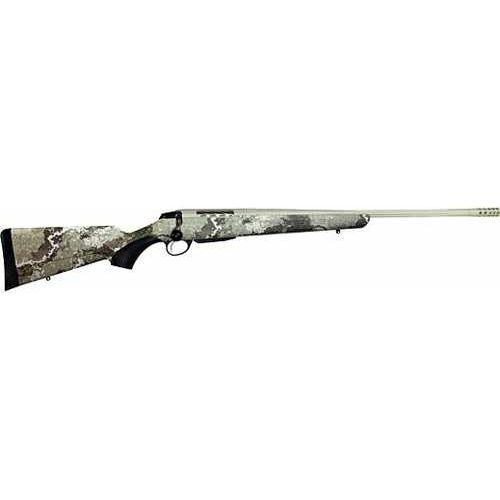 Tikka T3X Lite Left Handed Bolt Action Rifle 6.5 Creedmoor 24.3" Barrel (1)-3Rd Magazine Veil Alpine Camouflage Stock Gray Finish