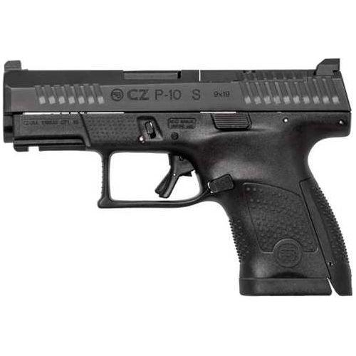 CZ-USA CZ P-10 Sub-Compact Semi-Automatic Pistol 9mm Luger 3.5" Barrel (2)-12Rd Magazines Black Finish - Buy A Gun