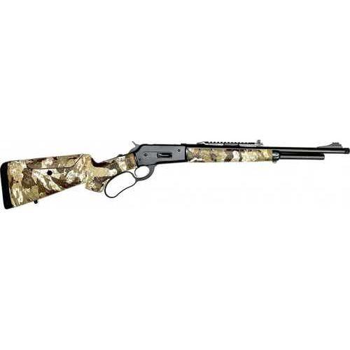 Taylor's & Company 1886 Journey Lever Action Rifle .45-70 Government 19" Barrel 5 Round Capacity Camouflage Syntheitc Stock Black Cerakote Finish