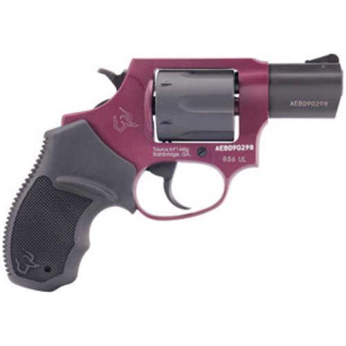 Taurus Model 856 Double Action Revolver .38 Special +P 2" Barrel 6 Round Capacity Rubber Grips Black Cherry & Black Finish - Buy A Gun