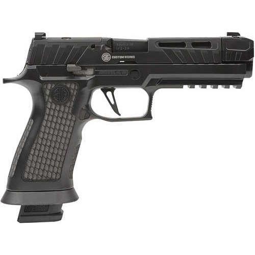 Sig Sauer P320 Spectre Comp Blackout Semi-Automatic Pistol 9mm Luger 4.6" Barrel (2)-10Rd Magazines Black Polymer Finish - Buy A Gun