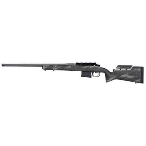 Aero Precision Solus Hunter Bolt Action Rifle 6.5 Creedmoor 24" Barrel (1)-5Rd Magazine Adjustable Stock With Stripe Pattern Black Cerakote Finish