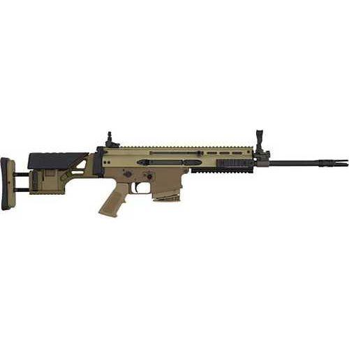 FN America Scar 17S DMR NRCH Semi-Automatic Rifle 6.5 Creedmoor 16.25" Barrel (1)-10Rd Magazine Aluminum Stock Flat Dark Earth Finish