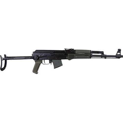 Arsenal SAM7UF Semi-Automatic Rifle 7.62x39mm 16.25" Barrel (1)-10Rd Magazine Steel Stock OD Green Furniture & Magazine Black Finish