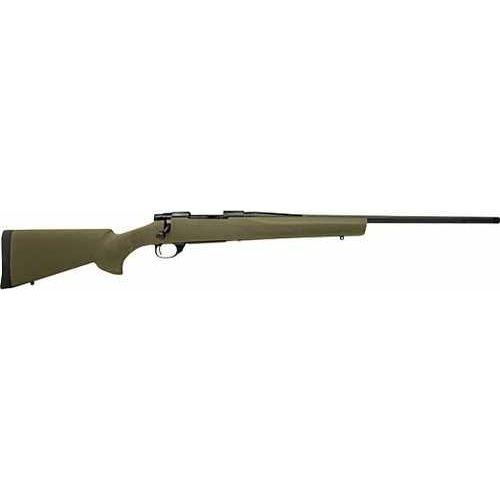 Howa M1500 Youth Bolt Action Rifle .243 Winchester 22" Barrel (1)-5Rd Magazine Green Synthetic Hogue Stock Blued Finish