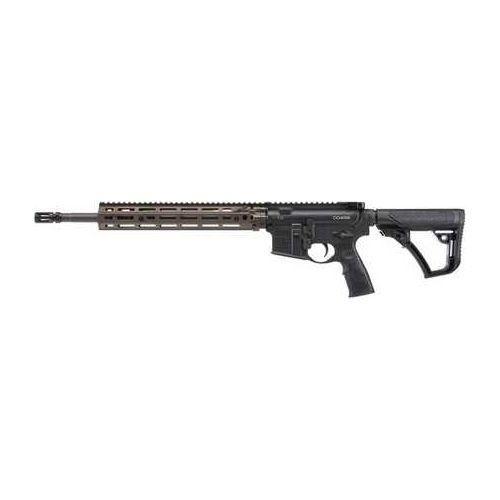 Daniel Defense DD4 RIII Semi-Automatic Rifle .223 Remington 16" Barrel (1)-10Rd Magazine DD Soft Touch Furniture Matte Black Hard Coat Anodized Finish