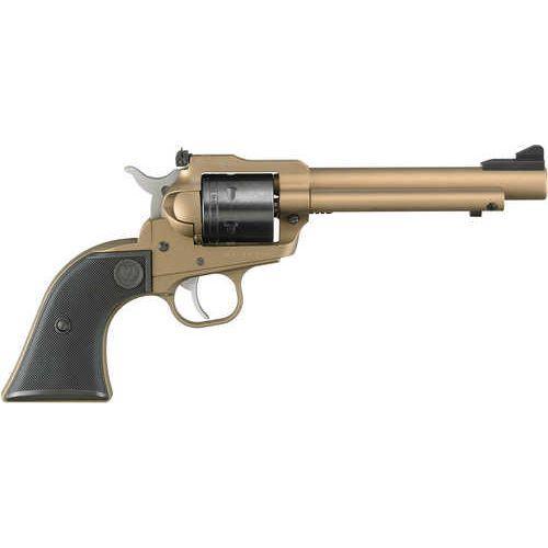 Ruger Super Wrangler Single Action Revolver .22 LR/.22 Magnum 5.5" Barrel 6 Round Capacity Black Checkered Synthetic Grips Bronze Cerakote Finish - Buy A Gun