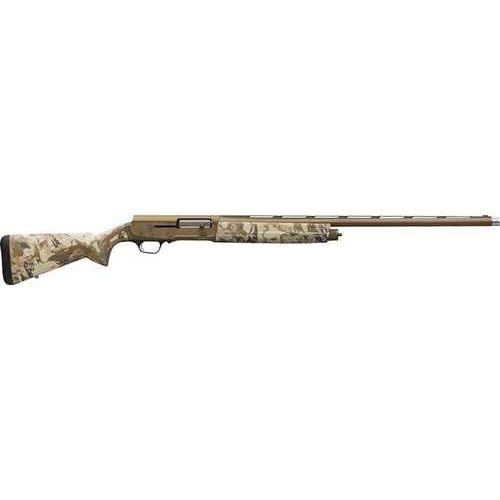 Browning A5 Semi-Automatic Shotgun 16 Gauge 2.75" Chamber 28" Barrel 4 Round Capacity Auric Camouflage Stock Burnt Bronze Finish