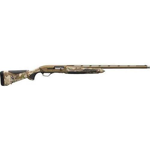 Browning Maxus II Wicked Wing Semi-Automatic Shotgun 12 Gauge 3.5" Chamber 28" Barrel 4 Round Capacity Auric Camouflage Stock Burnt Bronze Finish