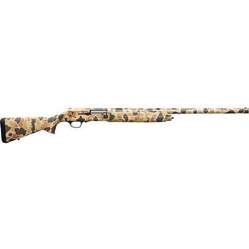 Browning A5 Semi-Automatic Shotgun 16 Gauge 2.75" Chamber 26" Barrel 4 Round Capacity Vintage Tan Camouflage Finish