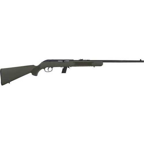 Savage Arms 64F Semi-Automatic Rifle .22 Long Rifle 21" Barrel (1)-10Rd Magazine Green Synthetic Stock Blued Finish