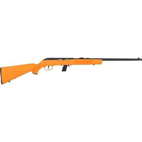 Savage Arms 64F Semi-Automatic Rifle .22 Long Rifle 21" Barrel (1)-10Rd Magazine Orange Synthetic Stock Blued Finish