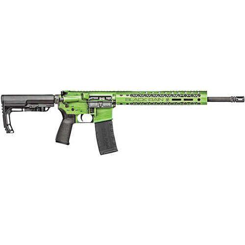 Black Rain Ordnance Spec15 Fusion Semi-Automtic Rifle 5.56x45mm NATO 16" Barrel (1)-30Rd Magazine Black Stock Zombie Green Battleworn Cerakote Finish