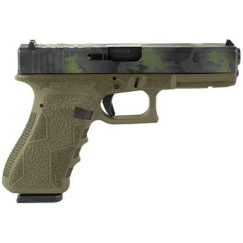 Glock 22 Gen3 Semi-Automatic Pistol .40 S&W 4.49" Barrel (2)-15Rd Magazines Black Multicam Slide Olive Drab Green Finish - Buy A Gun