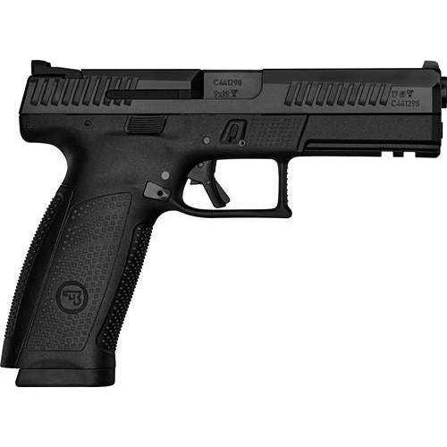 CZ-USA CZ P-10 Semi-Automatic Pistol 9mm Luger 4.5" Barrel (2)-19Rd Magazines Polymer Grips Black Nitride Finish - Buy A Gun