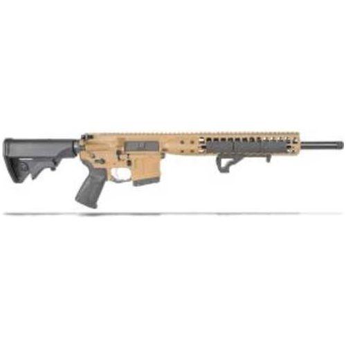 LWRC Direct Impingement Semi-Automatic Rifle .350 Legend 16.1" Barrel (1)-5Rd Magazine B5 Systems Stock Flat Dark Earth Cerakote Finish