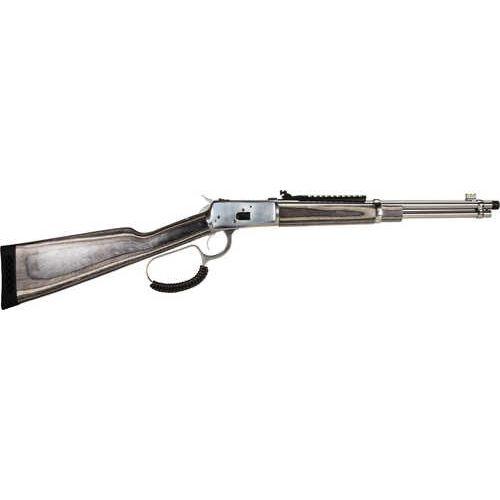 Rossi R92 Lever Action Rifle .357 Magnum 16" Barrel 8 Round Capacity Gray Laminate Stock Polished Stainless Finish