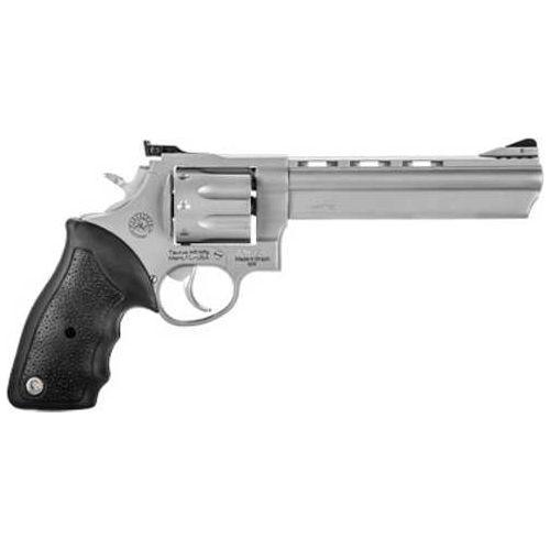 Taurus Model 608 Double Action Revolver .357 Magnum 6.5" Barrel 8 Round Capacity Rubber Grips Matte Stainless Steel Finish - Buy A Gun