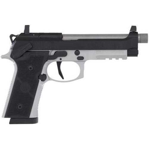 Beretta 92XI Tactical Semi-Automatic Pistol 9mm Luger 4.7" Barrel (1)-18Rd Magazine Fixed Sights Rubber Grips Black And Stainless Finish - Buy A Gun