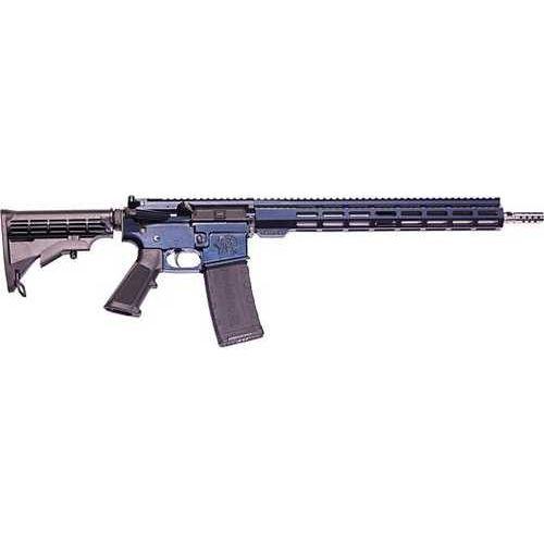 Great Lakes Firearms & Ammo AR15 Galaxy Semi-Automatic Rifle .223 Remington 16" Barrel (1)-30Rd Magazine Black Synthetic Stock Liberty Blue Cerakote Finish