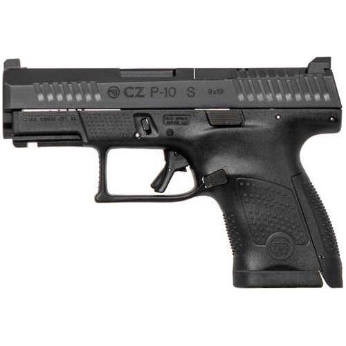 CZ-USA P-10S Semi-Automatic Pistol 9mm Luger 3.5" Barrel (1)-10Rd Magazine Fixed Sights Black Polymer Finish - Buy A Gun