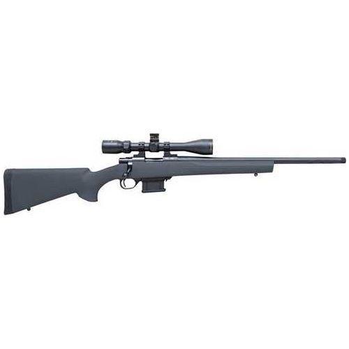 Howa M1500 Mini Action Bolt Action Rifle 6mm ARC 20" Barrel (1)-5Rd Magazine Gamepro Package 4-12x40 Scope Included Black HTI Synthhetic Stock Matte Blued Finish