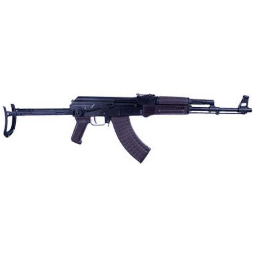 Arsenal SAM7UF Semi-Automatic AK Rifle 7.62x39mm 16.3" Barrel (1)-30Rd Magazine Plum Furniture Underfolding Stock Black Finish