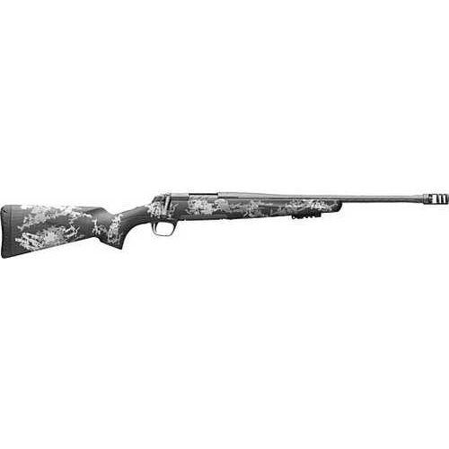 Browning X-Bolt Pro Bolt Action Rifle 6.8 Western 20" Barrel (1)-3Rd Magazine Synthettic Camouflage Stock Tungsten Gray Finish