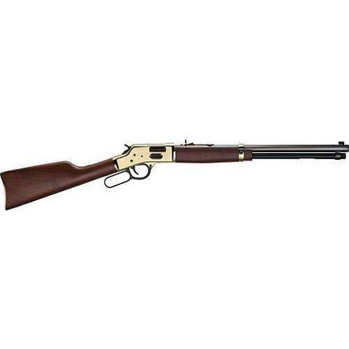 Henry Big Boy Brass Lever Action Rifle .44 Remington Magnum 20" Barrel 10 Round Capacity Walnut Stock Brass Finish