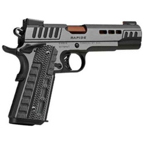 Kimber Rapide Frost Semi-Automatic Pistol .45 ACP 5" Barrel (1)-8Rd Magazine Gray/Black G10 Grips Gray Finish - Buy A Gun