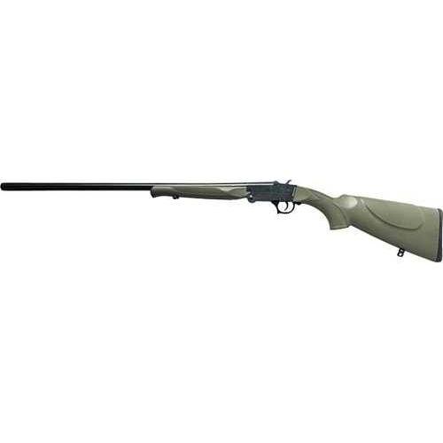 American Tactical, Inc. Break Open Single Shot Shotgun 12 Gauge 3" Chamber 28" Barrel 1 Round Capacity Green Synthetic Stock Blued Finish