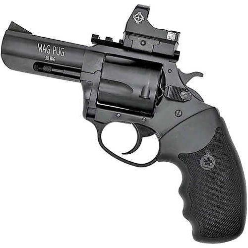 Charter Arms Mag Pug Double/Single Action Revolver .357 Magnum 3" Barrel 5 Round Capacity Synthetic Grips Black Passivate Finish - Buy A Gun