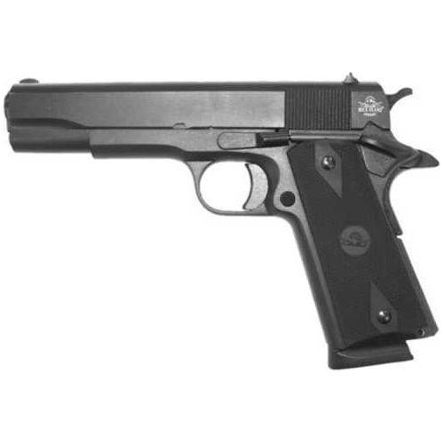 Rock Island Armory M1911-A1 GI Semi-Automatic Pistol 9mm Luger 5" Barrel (1)-10Rd Magazine Black Polymer Finish - Buy A Gun