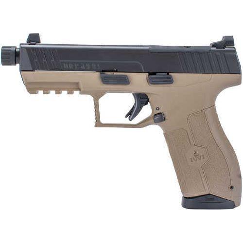 IWI Masada Tactical Semi-Automatic Pistol 9mm Luger 4.6" Barrel (2)-10Rd Magazines Black Slide Flat Dark Earth Polymer Finish - Buy A Gun