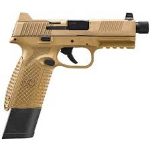 FN America FN 510 Tactical Semi-Automatic Pistol 10mm 4.71" Barrel (1)-15Rd & (1)-22Rd Magazine Flat Dark Earth Polymer Finish - Buy A Gun