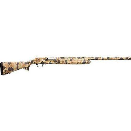 Browning A5 Semi-Automatic Shotgun 16 Gauge 2.75" Chamber 28" Barrel 28" Barrel 4 Round Capacity Vintage Tan Camouflage Finish