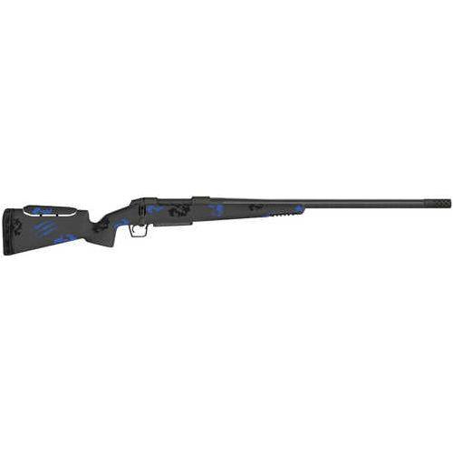 Fierce Firearms Carbon Rival XP Bolt Action Rifle .308 Winchester 20" Barrel (1)-4Rd Magazine Battle Blue Camouflage Stock Black Cerakote Finish