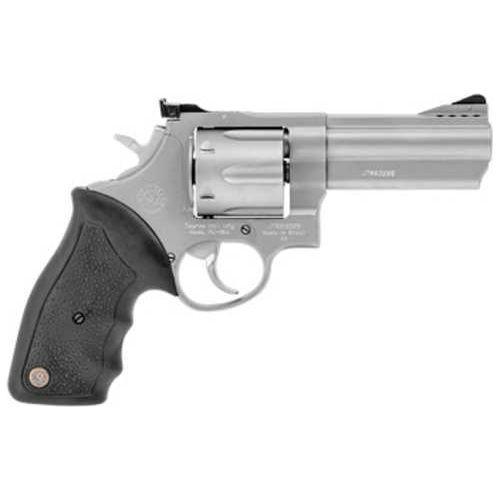 Taurus Model 44 Double Action Revolver .44 Remington Magnum 4" Barrel 6 Round Capacity Black Rubber Grips Matte Stainless Finish - Buy A Gun