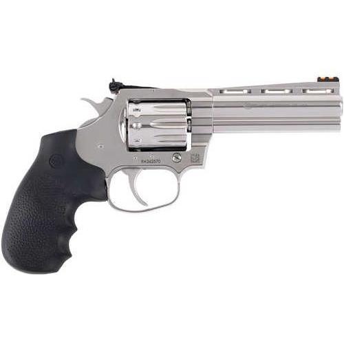 Colt King Cobra Target Revolver 22 LR 10 Shot 4.25" Stainless Steel Barrel, Cylinder & Frame With Black Hogue Overmolded Grips - Buy A Gun