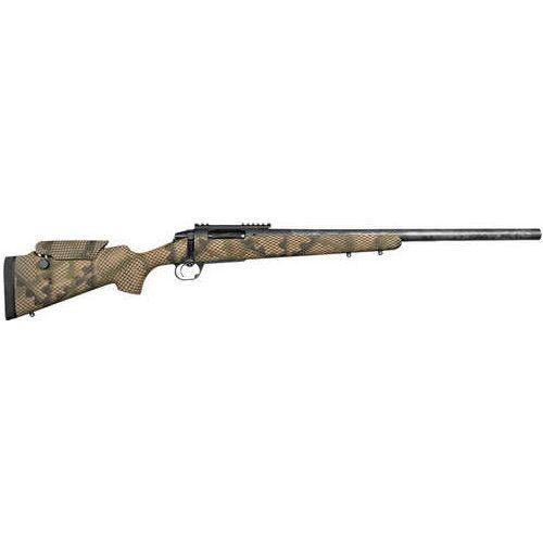 Proof Research Tundra TI Bolt Action Rifle 7mm Remington Magnum 24" Barrel 4 Round Capacity TFDE Camouflage Fixed Stock With Adjustable Cheek Rest Black Finish