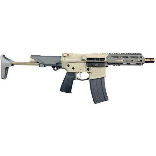 Q The Mini Fix Short Barrel Bolt Action Rifle .223 Remington 12" Barrel (1)-10Rd Magazine Fully Adjustable Folding Stock Gray Finish