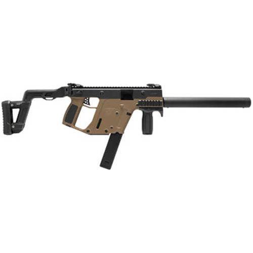 Kriss Vector CRB Origin Carbine Semi-Automatic Rifle .45 ACP 16" Barrel (1)-30Rd Magazine Black Folding Polymer Stock Black/Flat Dark Earth Matte Finish