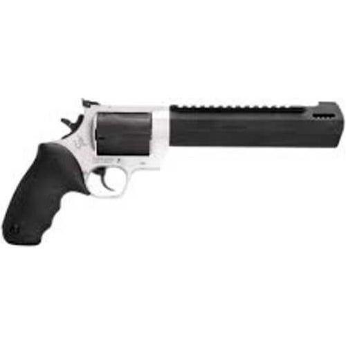 Taurus Raging Hunter Double/Single Action Revolver .460 S&W Magnum 8.375" Black Barrel 5 Round Capacity Black Rubber Grips Stainless Finish - Buy A Gun