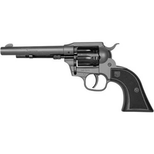 Diamondback Sidekick Double/Single Action Revolver .22 LR/ .22 WMR 5.5" Barrel 9 Round Capacity Black Cylinder Checkered Synthetic Grips Dark Gray Cerakote Finish - Buy A Gun