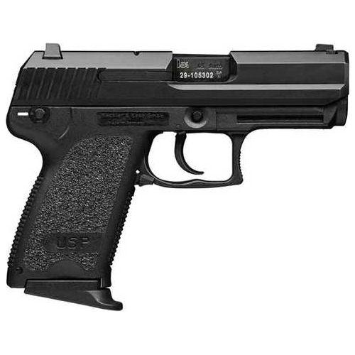 Heckler and Koch USP45 Compact (V7) Semi-Automatic Pistol .45 ACP 3.78" Barrel (2)-8Rd Magazines Fixed Sights Blued Polymer Finish - Buy A Gun