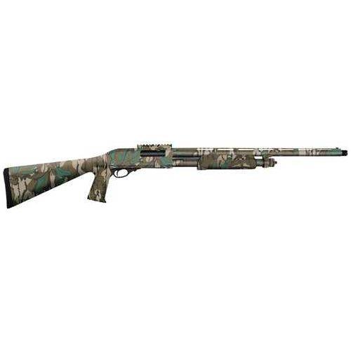 Charles Daly 335 Pump Field Maxi-Mag Pump Action Shotgun 12 Gauge 3.5" Chamber 24" Barrel 5 Round Capacity Mossy Oak Greenleaf Camouflage Finish