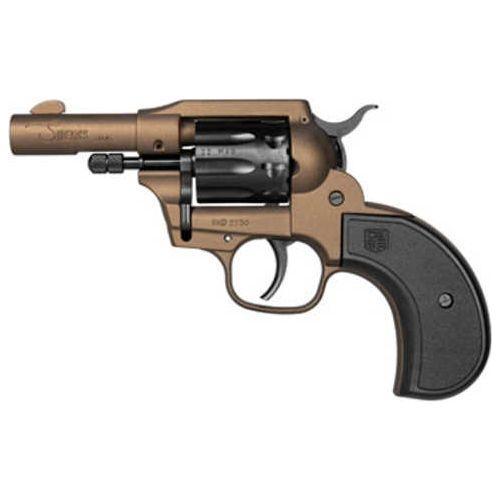 Diamondback Birdshead Sidekick Double/Single Action Revolver .22 LR/.22 WMR 3" Barrel 9 Round Capacity Black Synthetic Grips Midnight Bronze Cerakote Finish - Buy A Gun