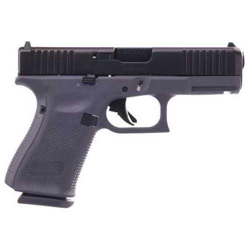 Glock G19 Gen5 MOS Safe Action Semi-Automatic Pistol 9mm Luger 4.02" Barrel (3)-15Rd Magazine Fixed Sights Optics Ready Black Slide Gray Polymer Finish - Buy A Gun