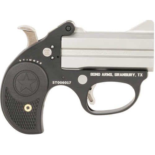 Bond Arms Stinger Derringer .22 Long Rifle 3" Matte Stainless Double Barrel 2 Round Capacity Black Nylon Grips Black Finish - Buy A Gun