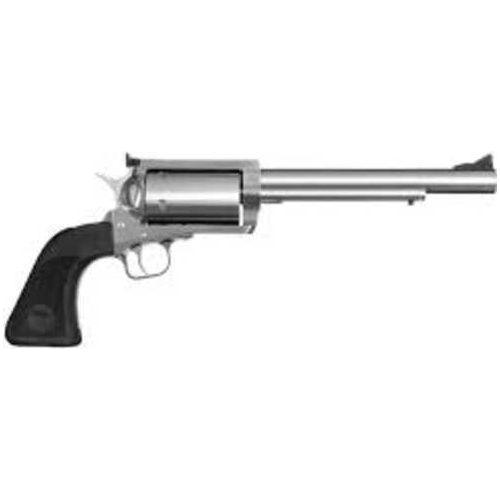 Magnum Research BFR Single Action Revolver .30-30 Winchester 7.5" Barrel 6 Round Capacity Black Rubber Grips Drilled & Tapped Brushed Stainless Steel Finish - Buy A Gun